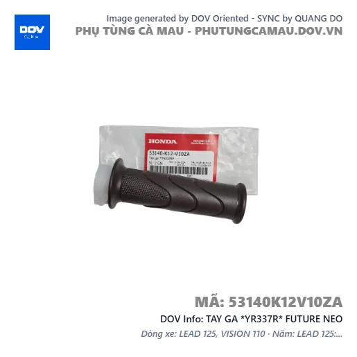 TAY GA *YR337R* FUTURE NEO — 53140K12V10ZA