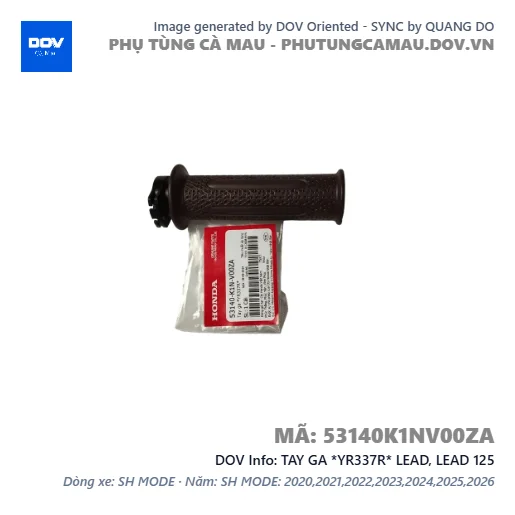 TAY GA *YR337R* LEAD, LEAD 125 — 53140K1NV00ZA