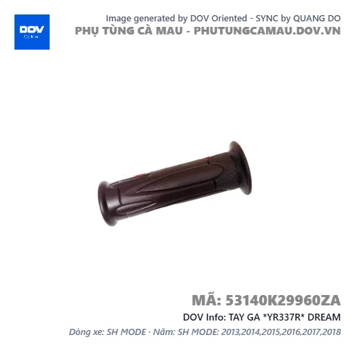 TAY GA *YR337R* DREAM — 53140K29960ZA