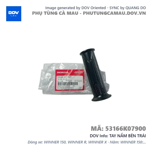 TAY NẮM BÊN TRÁI  — 53166K07900