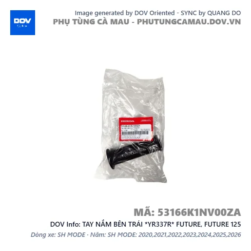 TAY NẮM BÊN TRÁI *YR337R* FUTURE, FUTURE 125 — 53166K1NV00ZA