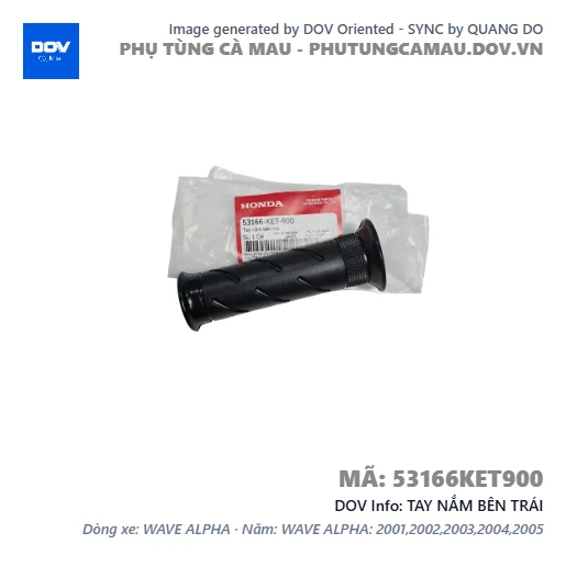 TAY NẮM BÊN TRÁI  — 53166KET900