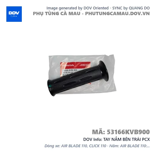 TAY NẮM BÊN TRÁI PCX — 53166KVB900