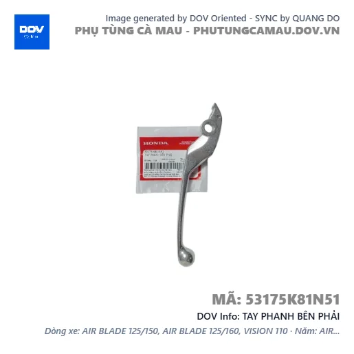 TAY PHANH BÊN PHẢI  — 53175K81N51