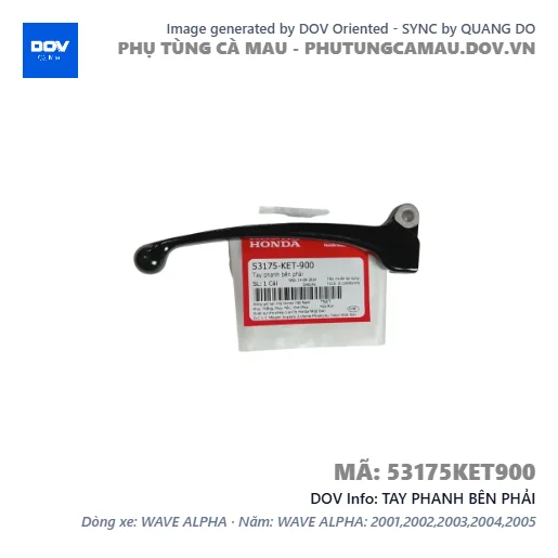 TAY PHANH BÊN PHẢI  — 53175KET900
