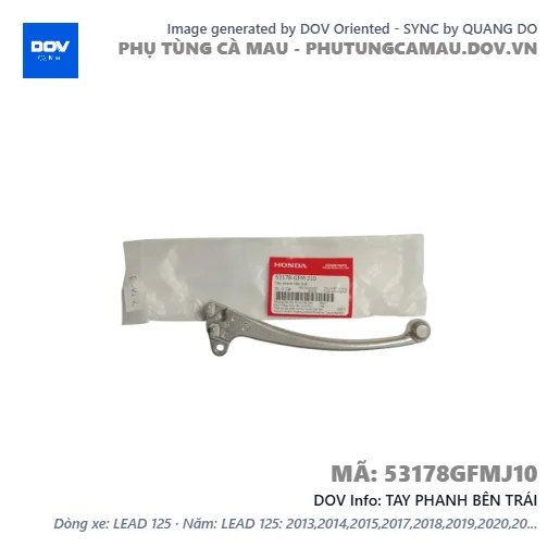 TAY PHANH BÊN TRÁI  — 53178GFMJ10