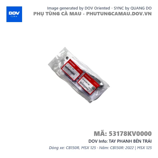 TAY PHANH BÊN TRÁI  — 53178KV0000