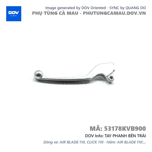 TAY PHANH BÊN TRÁI  — 53178KVB900