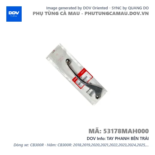 TAY PHANH BÊN TRÁI — 53178MAH000