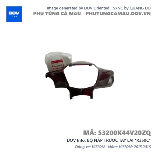 BỘ NẮP TRƯỚC TAY LÁI *R350C*  — 53200K44V20ZQ