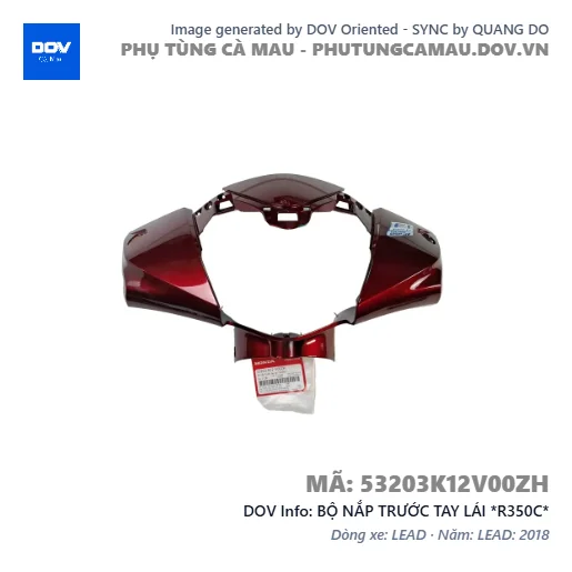 BỘ NẮP TRƯỚC TAY LÁI *R350C*  — 53203K12V00ZH