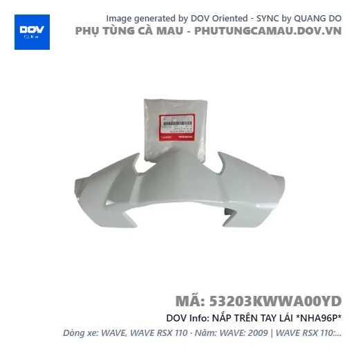 NẮP TRÊN TAY LÁI *NHA96P*  — 53203KWWA00YD