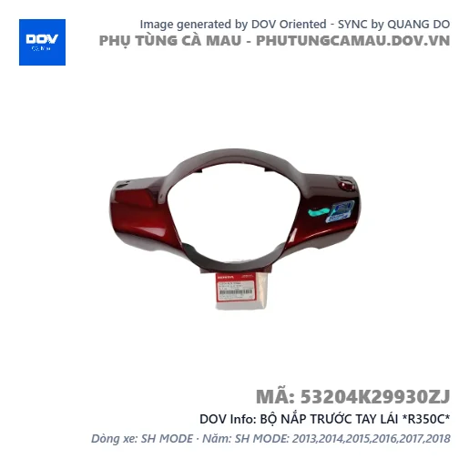 BỘ NẮP TRƯỚC TAY LÁI *R350C*  — 53204K29930ZJ