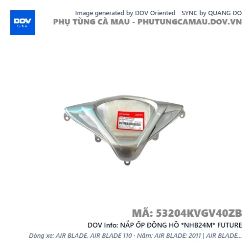 NẮP ỐP ĐỒNG HỒ *NHB24M* FUTURE — 53204KVGV40ZB