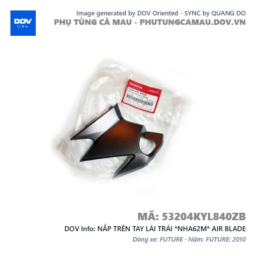 NẮP TRÊN TAY LÁI TRÁI *NHA62M* AIR BLADE — 53204KYL840ZB