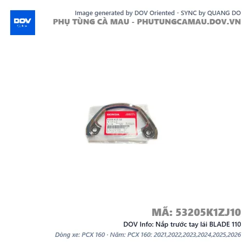 Nắp trước tay lái BLADE 110 — 53205K1ZJ10