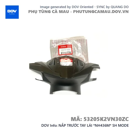 NẮP TRƯỚC TAY LÁI *NH436M* SH MODE — 53205K2VN30ZC