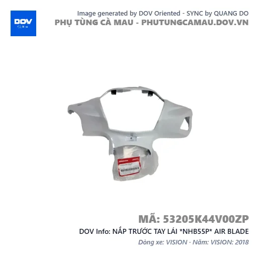 NẮP TRƯỚC TAY LÁI *NHB55P* AIR BLADE — 53205K44V00ZP