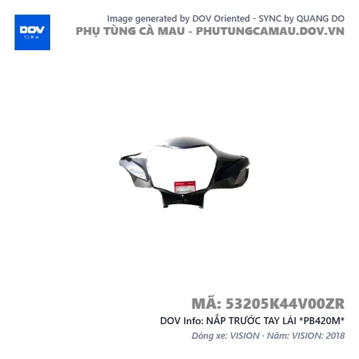 NẮP TRƯỚC TAY LÁI *PB420M*  — 53205K44V00ZR
