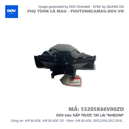 NẮP TRƯỚC TAY LÁI *NHB25M*  — 53205K66V00ZD