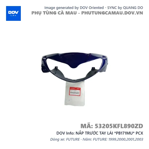 NẮP TRƯỚC TAY LÁI *PB171MU* PCX — 53205KFL890ZD