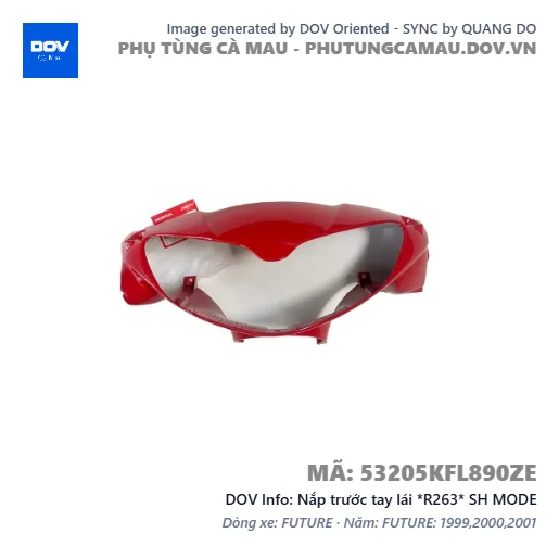 Nắp trước tay lái *R263* SH MODE — 53205KFL890ZE