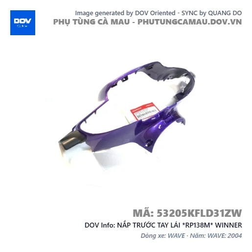 NẮP TRƯỚC TAY LÁI *RP138M* WINNER — 53205KFLD31ZW