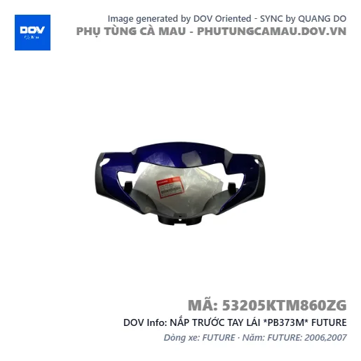 NẮP TRƯỚC TAY LÁI *PB373M* FUTURE — 53205KTM860ZG