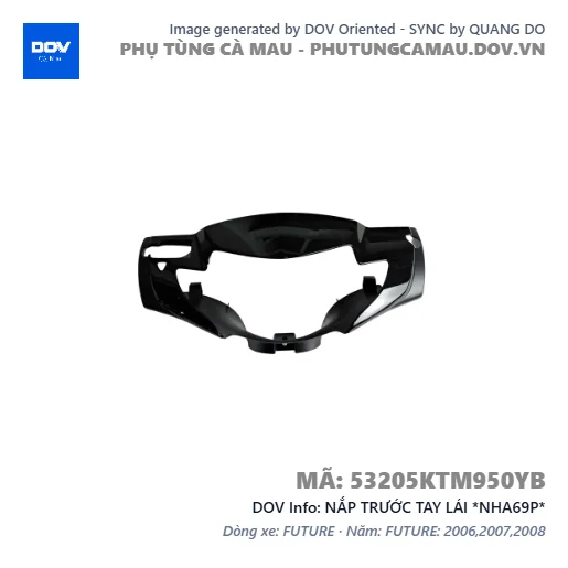 NẮP TRƯỚC TAY LÁI *NHA69P*  — 53205KTM950YB
