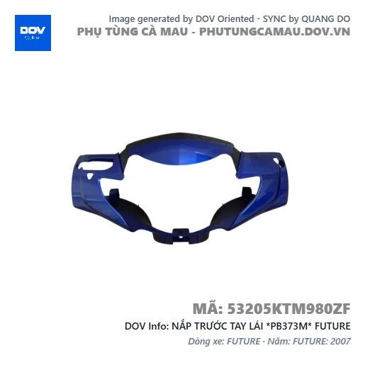 NẮP TRƯỚC TAY LÁI *PB373M* FUTURE — 53205KTM980ZF