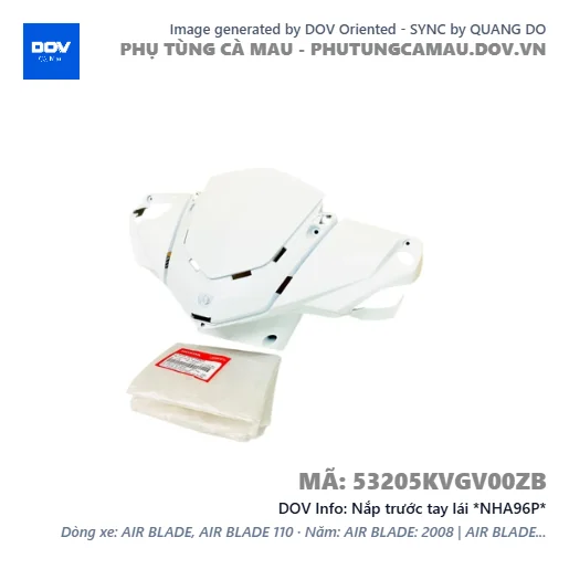 Nắp trước tay lái *NHA96P*  — 53205KVGV00ZB