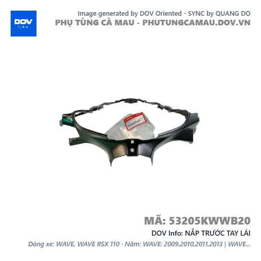 NẮP TRƯỚC TAY LÁI — 53205KWWB20