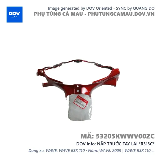 NẮP TRƯỚC TAY LÁI *R313C* — 53205KWWV00ZC