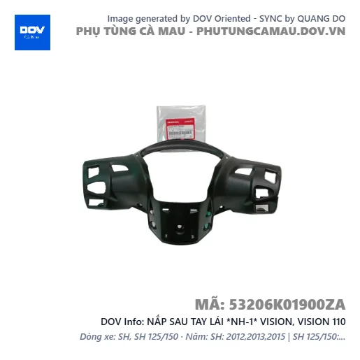 NẮP SAU TAY LÁI *NH-1* VISION, VISION 110 — 53206K01900ZA
