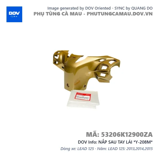 NẮP SAU TAY LÁI *Y-208M*  — 53206K12900ZA