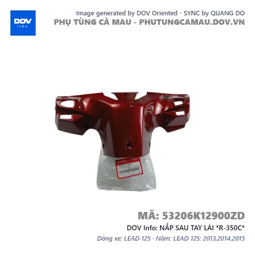 NẮP SAU TAY LÁI *R-350C*  — 53206K12900ZD