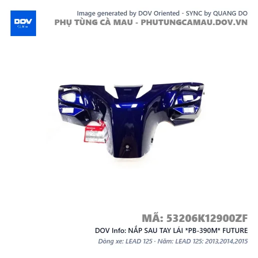 NẮP SAU TAY LÁI *PB-390M* FUTURE — 53206K12900ZF