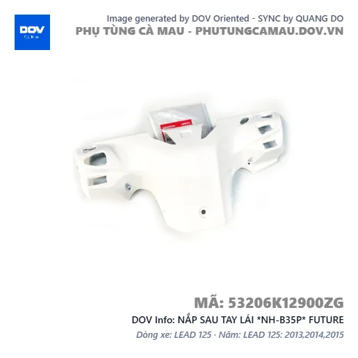 NẮP SAU TAY LÁI *NH-B35P* FUTURE — 53206K12900ZG