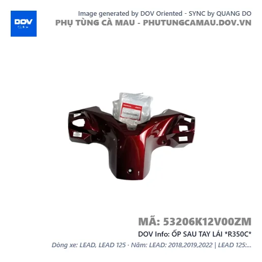ỐP SAU TAY LÁI *R350C* — 53206K12V00ZM