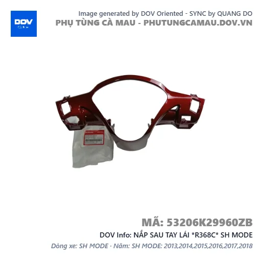 NẮP SAU TAY LÁI *R368C* SH MODE — 53206K29960ZB