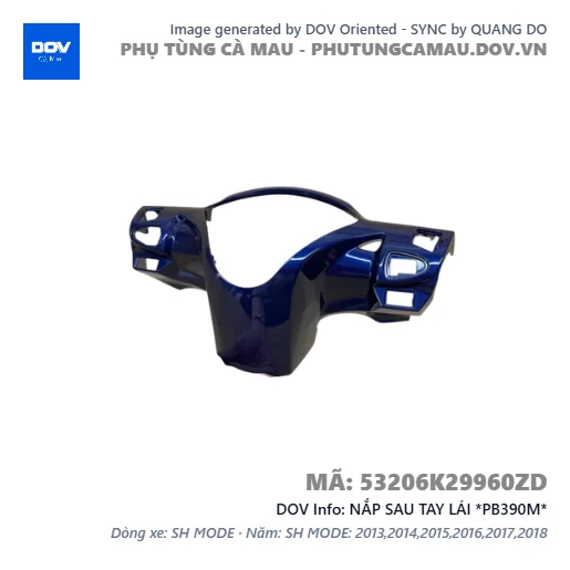 NẮP SAU TAY LÁI *PB390M*  — 53206K29960ZD