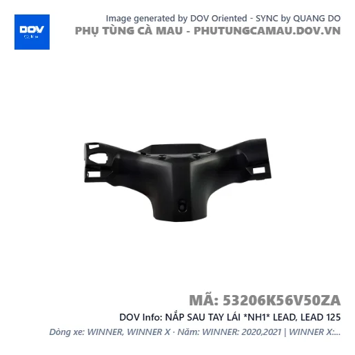 NẮP SAU TAY LÁI *NH1* LEAD, LEAD 125 — 53206K56V50ZA