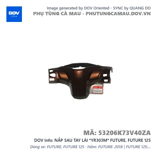 NẮP SAU TAY LÁI *YR303M* FUTURE, FUTURE 125 — 53206K73V40ZA