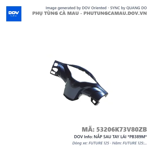 NẮP SAU TAY LÁI *PB389M*  — 53206K73V80ZB
