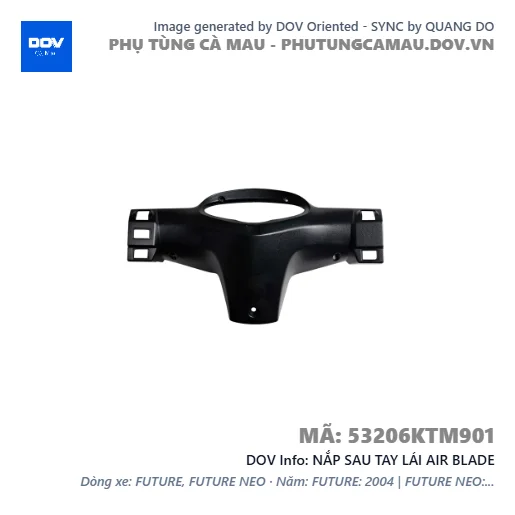 NẮP SAU TAY LÁI AIR BLADE — 53206KTM901