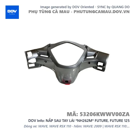 NẮP SAU TAY LÁI *NH262M* FUTURE, FUTURE 125 — 53206KWWV00ZA