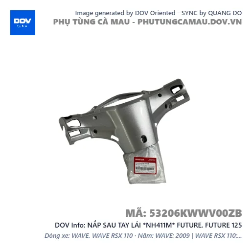 NẮP SAU TAY LÁI *NH411M* FUTURE, FUTURE 125 — 53206KWWV00ZB