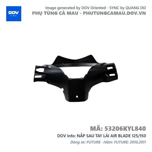 NẮP SAU TAY LÁI AIR BLADE 125/150 — 53206KYL840