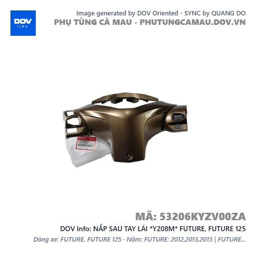 NẮP SAU TAY LÁI *Y208M* FUTURE, FUTURE 125 — 53206KYZV00ZA