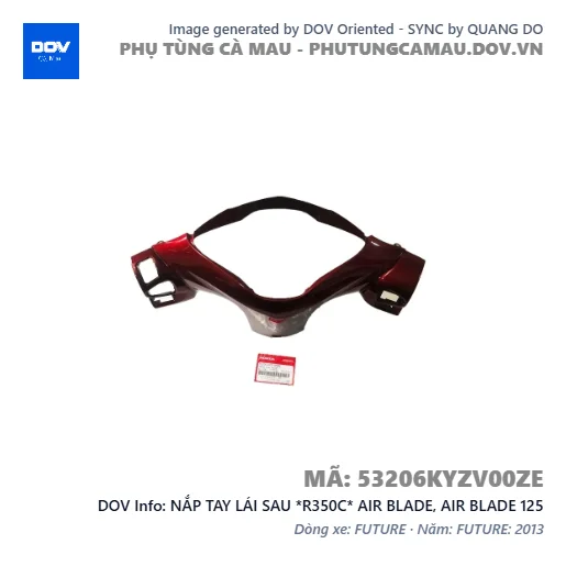 NẮP TAY LÁI SAU *R350C* AIR BLADE, AIR BLADE 125 — 53206KYZV00ZE